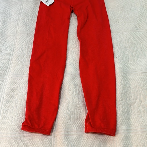 Free People Good Karma high rise 7/8 length legging. Size XS/S. NWT Red color - Picture 3 of 7
